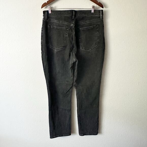 Abercrombie & Fitch The 90s Slim Straight Jean Ultra High Rise size 32/14 SHORT - Picture 7 of 13